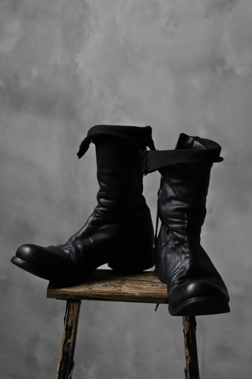 Portaille exclusive PL20 Layered Zip Boots (BANDOLERO / BLACK) - Image 86