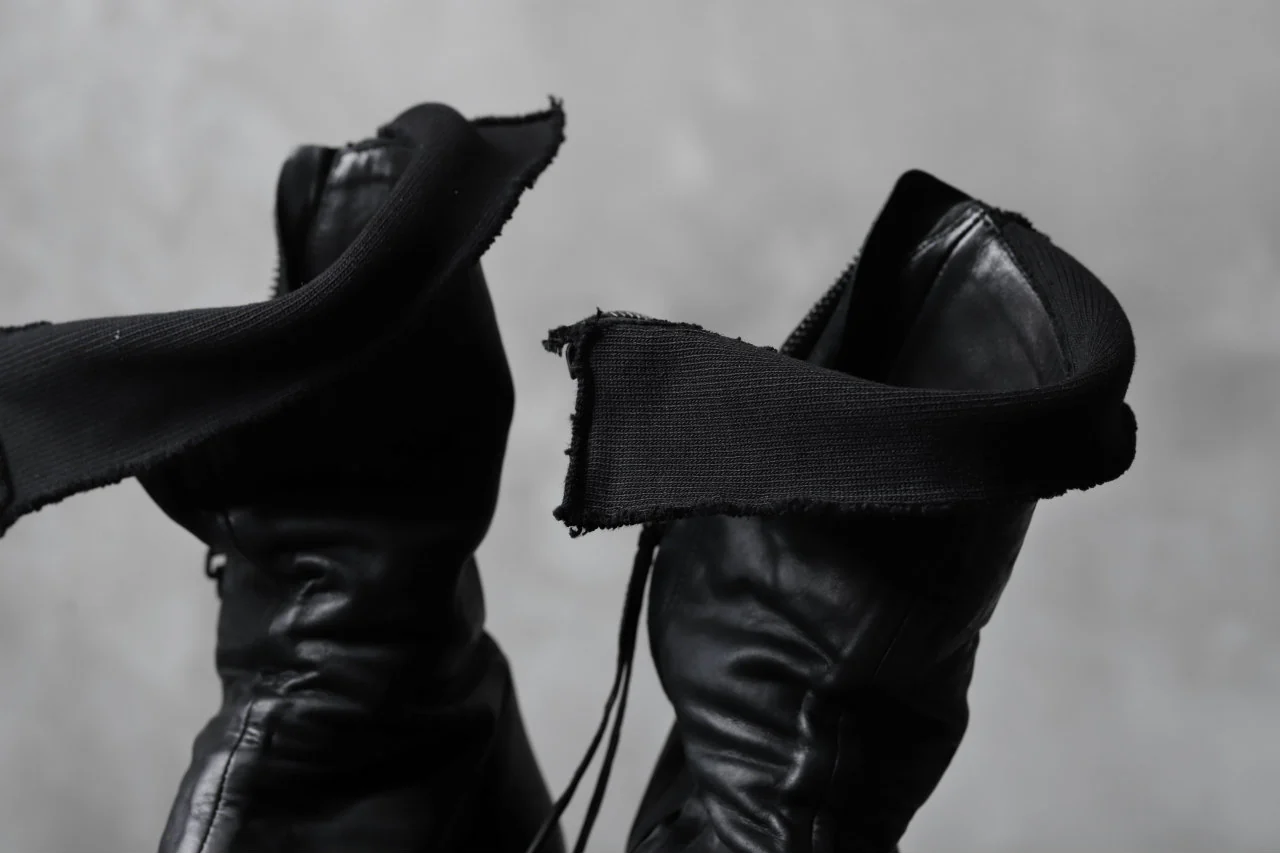 Portaille exclusive PL20 Layered Zip Boots (BANDOLERO / BLACK) - Image 93