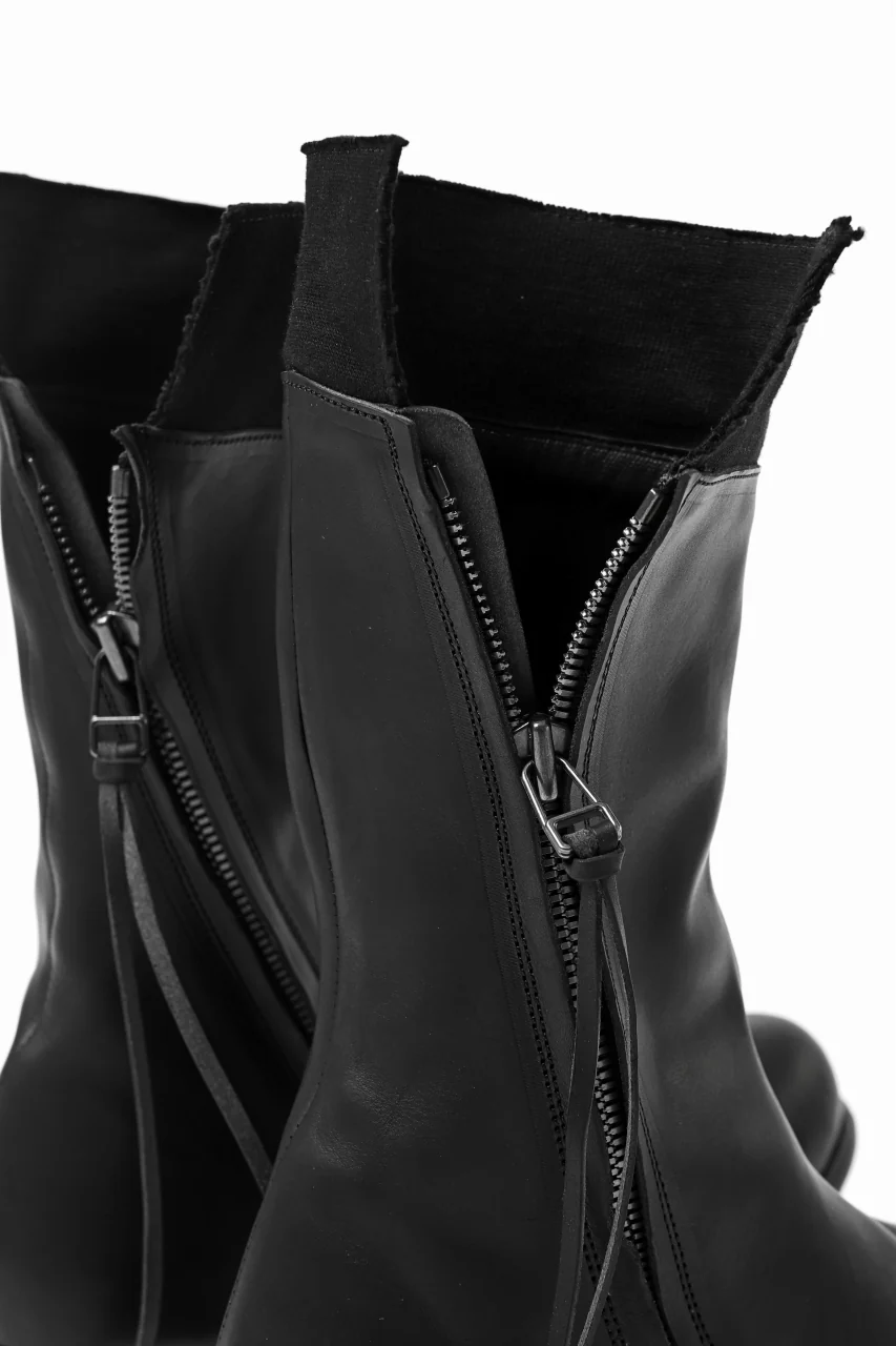 Portaille exclusive PL20 Layered Zip Boots (GUIDI FIORE / NERO) - Image 28