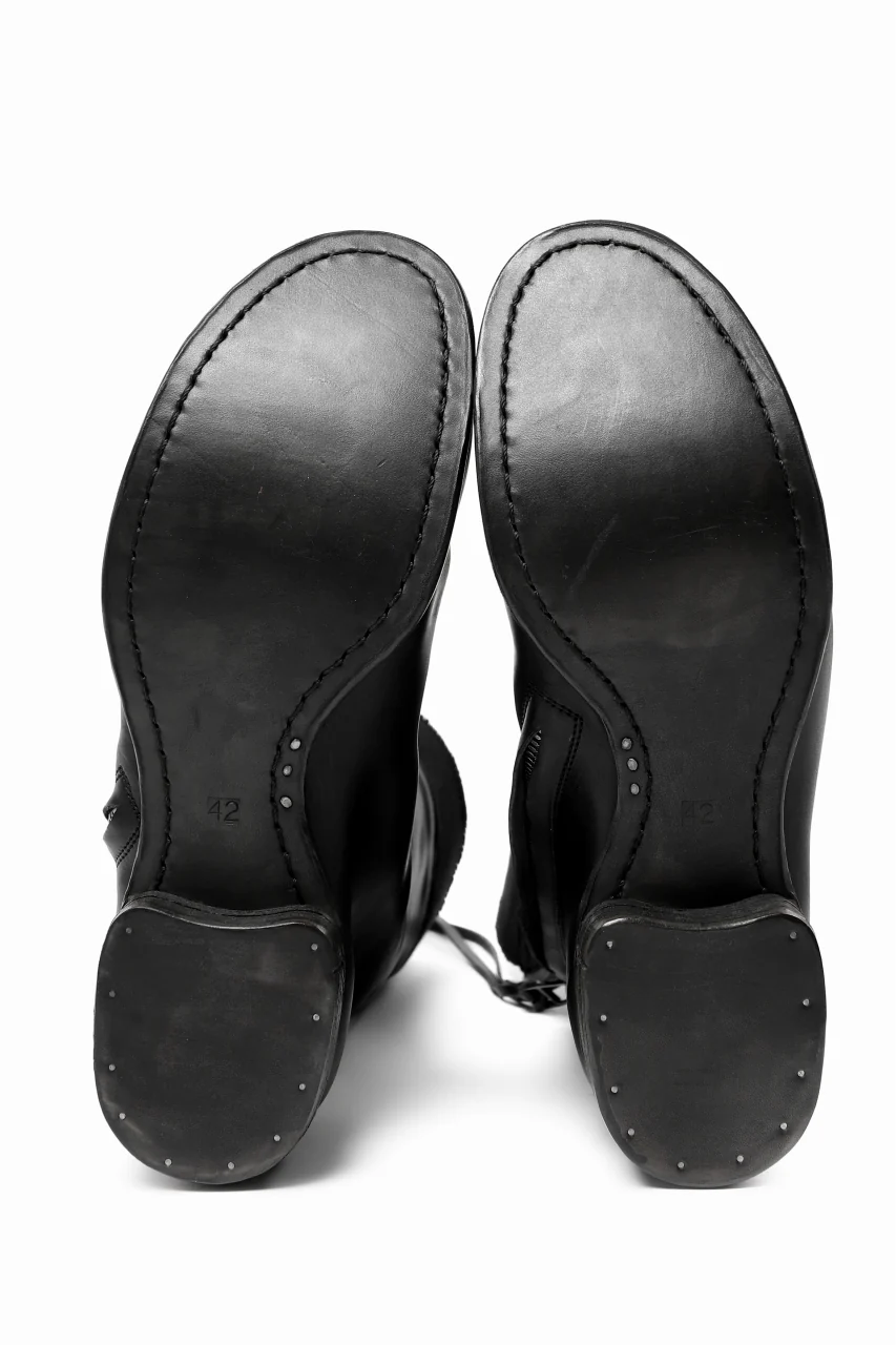 Portaille exclusive PL20 Layered Zip Boots (GUIDI FIORE / NERO) - Image 36
