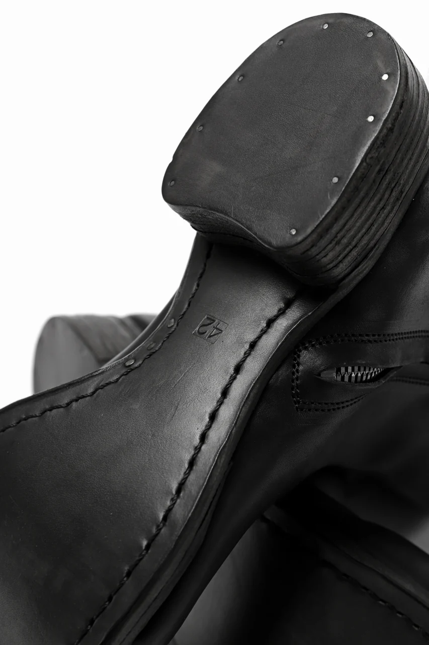 Portaille exclusive PL20 Layered Zip Boots (GUIDI FIORE / NERO) - Image 38