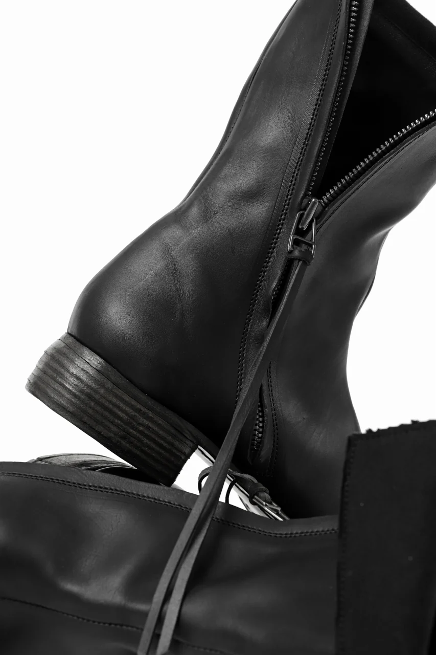 Portaille exclusive PL20 Layered Zip Boots (GUIDI FIORE / NERO) - Image 41