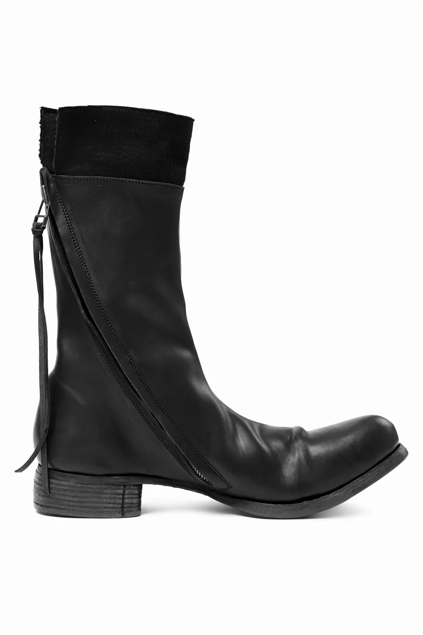 Portaille exclusive PL20 Layered Zip Boots (GUIDI FIORE / NERO) - Image 47