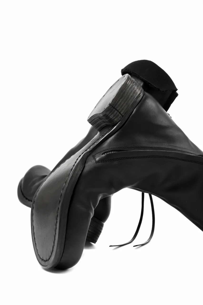 Portaille exclusive PL20 Layered Zip Boots (GUIDI FIORE / NERO) - Image 54