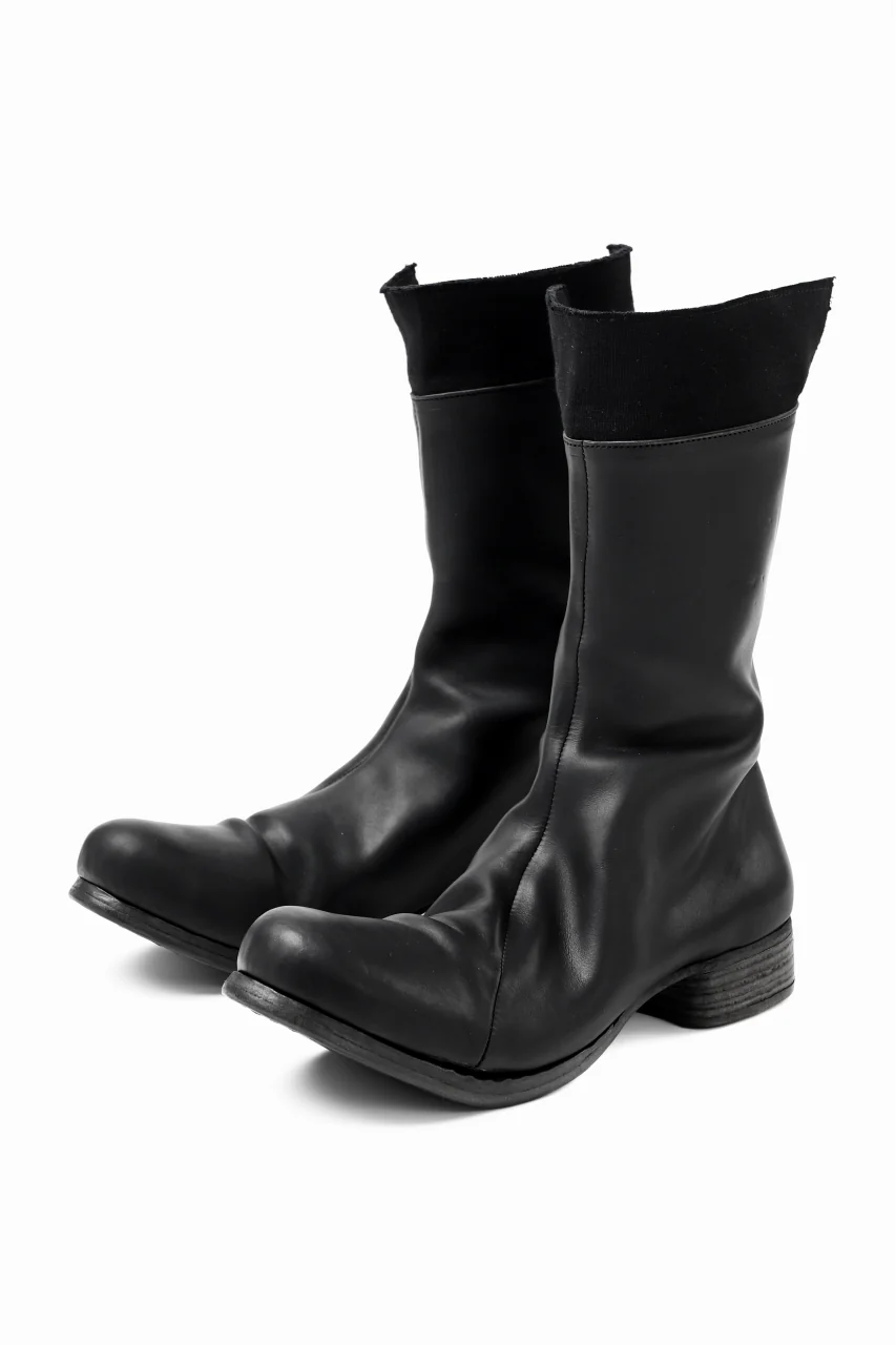 Portaille exclusive PL20 Layered Zip Boots (GUIDI FIORE / NERO) - Image 6
