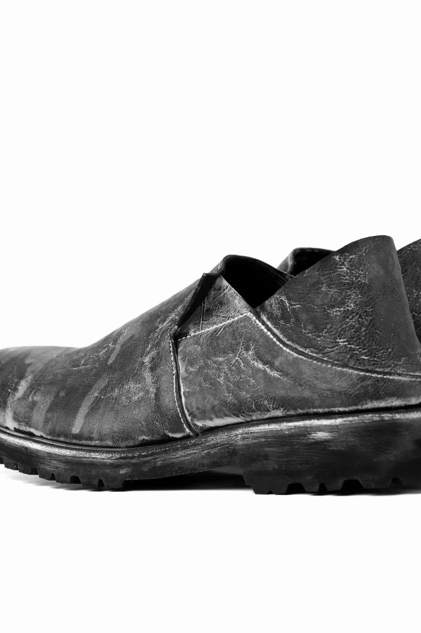 Portaille exclusive PL5 VB Slipon Shoes / HS horse waxy heavy (BLACK) - Image 20