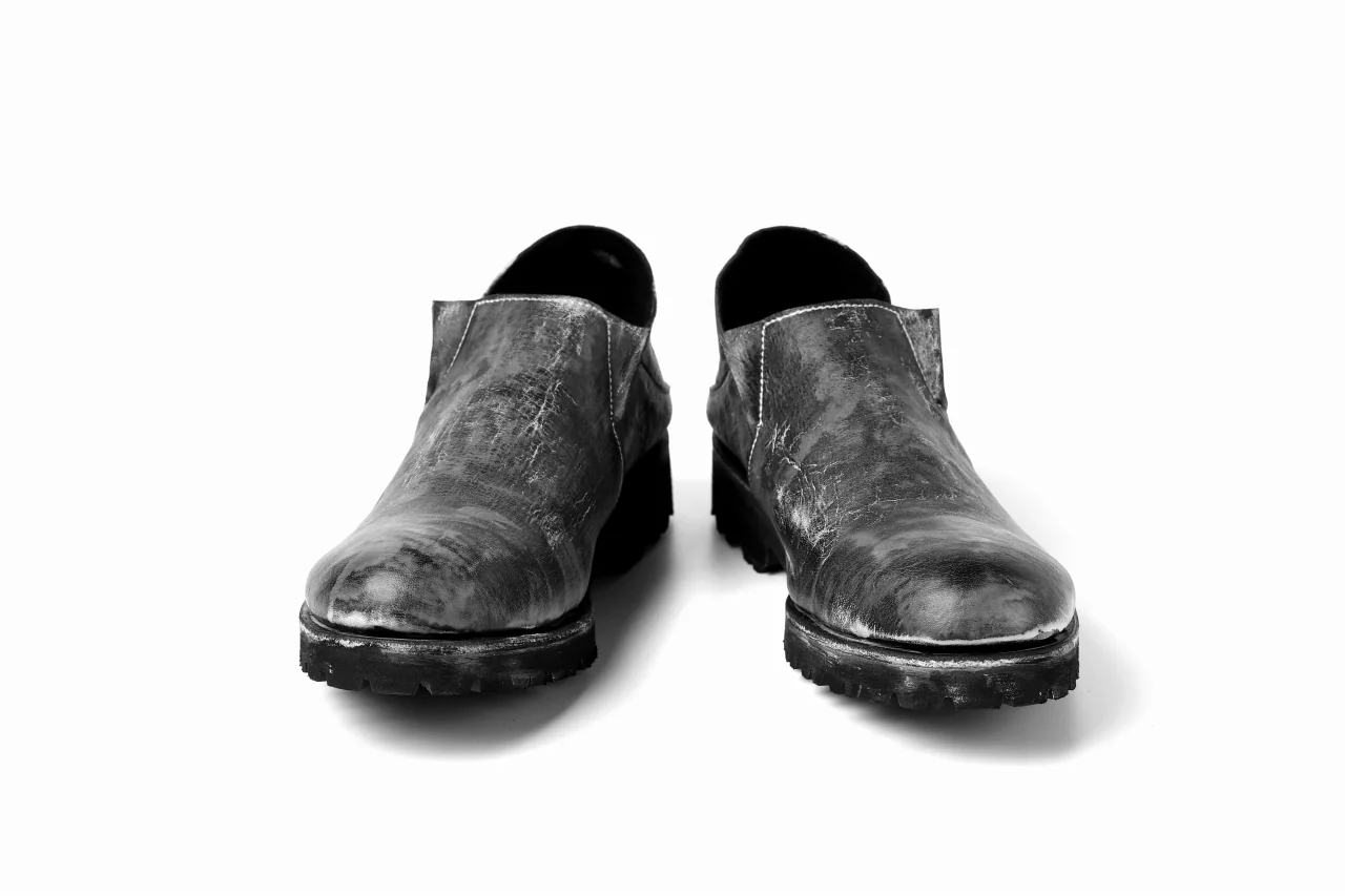Portaille exclusive PL5 VB Slipon Shoes / HS horse waxy heavy (BLACK) - Image 30