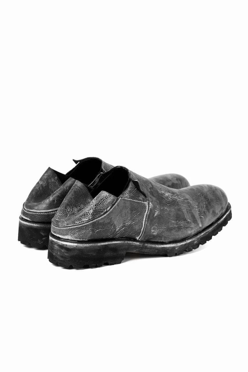 Portaille exclusive PL5 VB Slipon Shoes / HS horse waxy heavy (BLACK) - Image 5