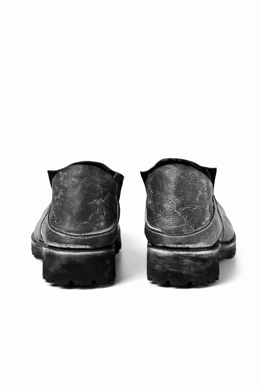 Portaille exclusive PL5 VB Slipon Shoes / HS horse waxy heavy (BLACK) - Image 9