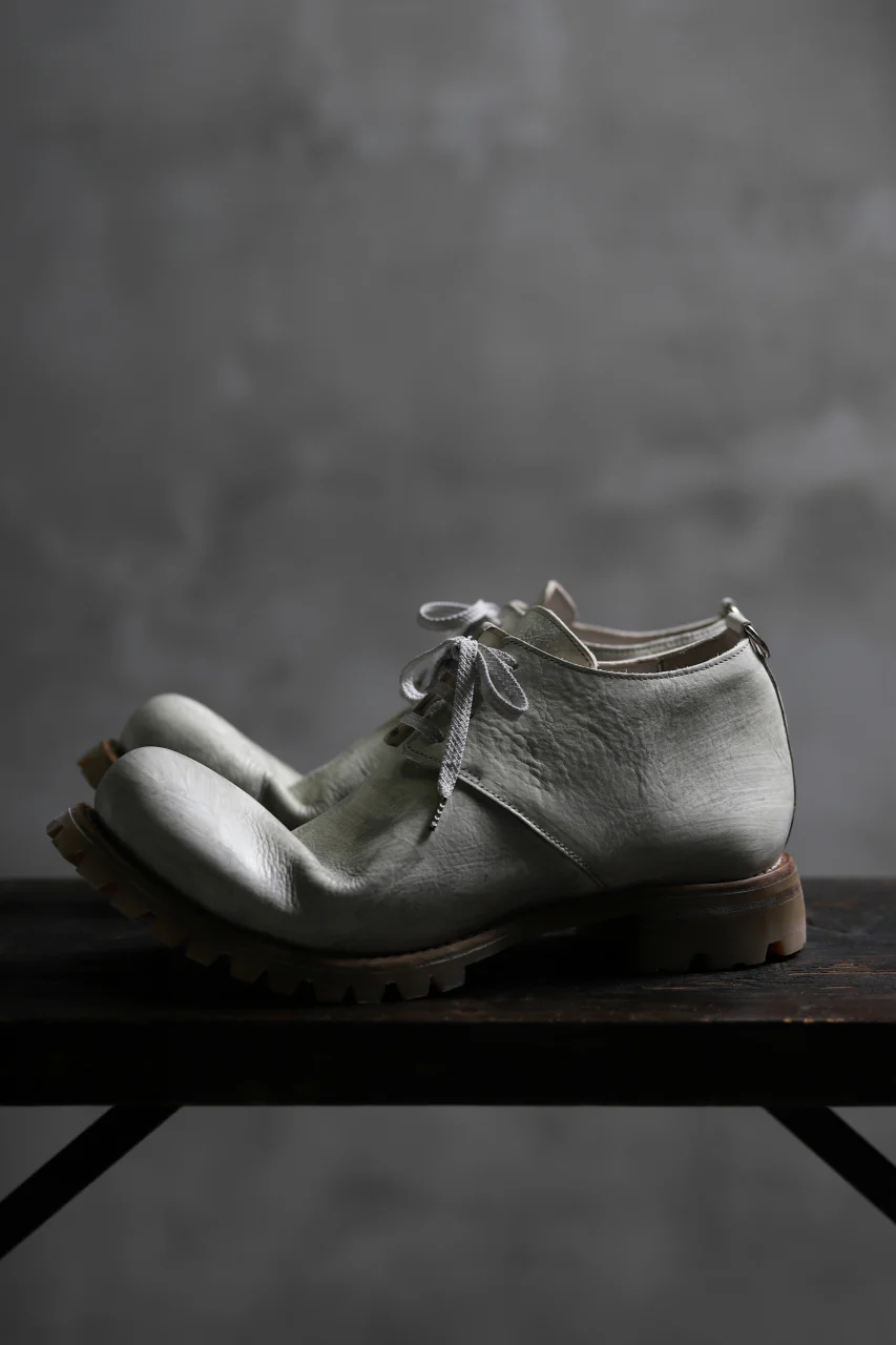 Portaille exclusive VB Derby Shoes (Oiled Vachetta / Handwaxed Dirty White) - Image 13
