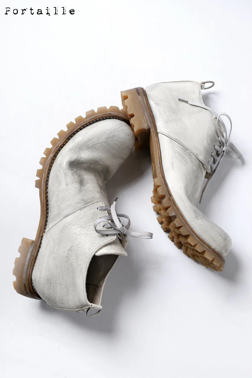 Portaille exclusive VB Derby Shoes (Oiled Vachetta / Handwaxed Dirty White) - Image 6
