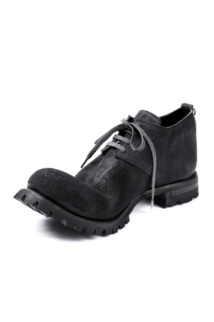 Portaille exclusive VB Derby Shoes (Reversed Horse Iron Dyed / BLACK) - Image 20