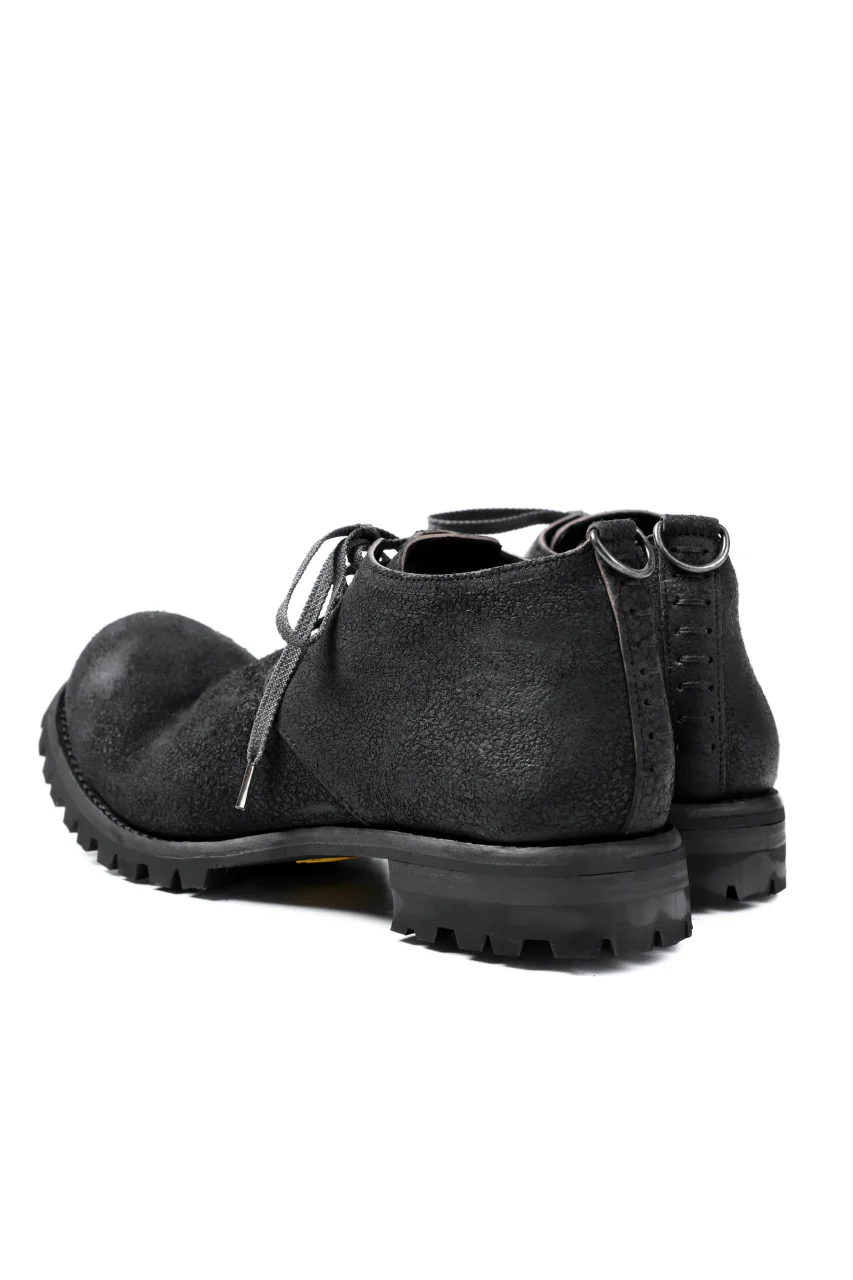 Portaille exclusive VB Derby Shoes (Reversed Horse Iron Dyed / BLACK) - Image 5