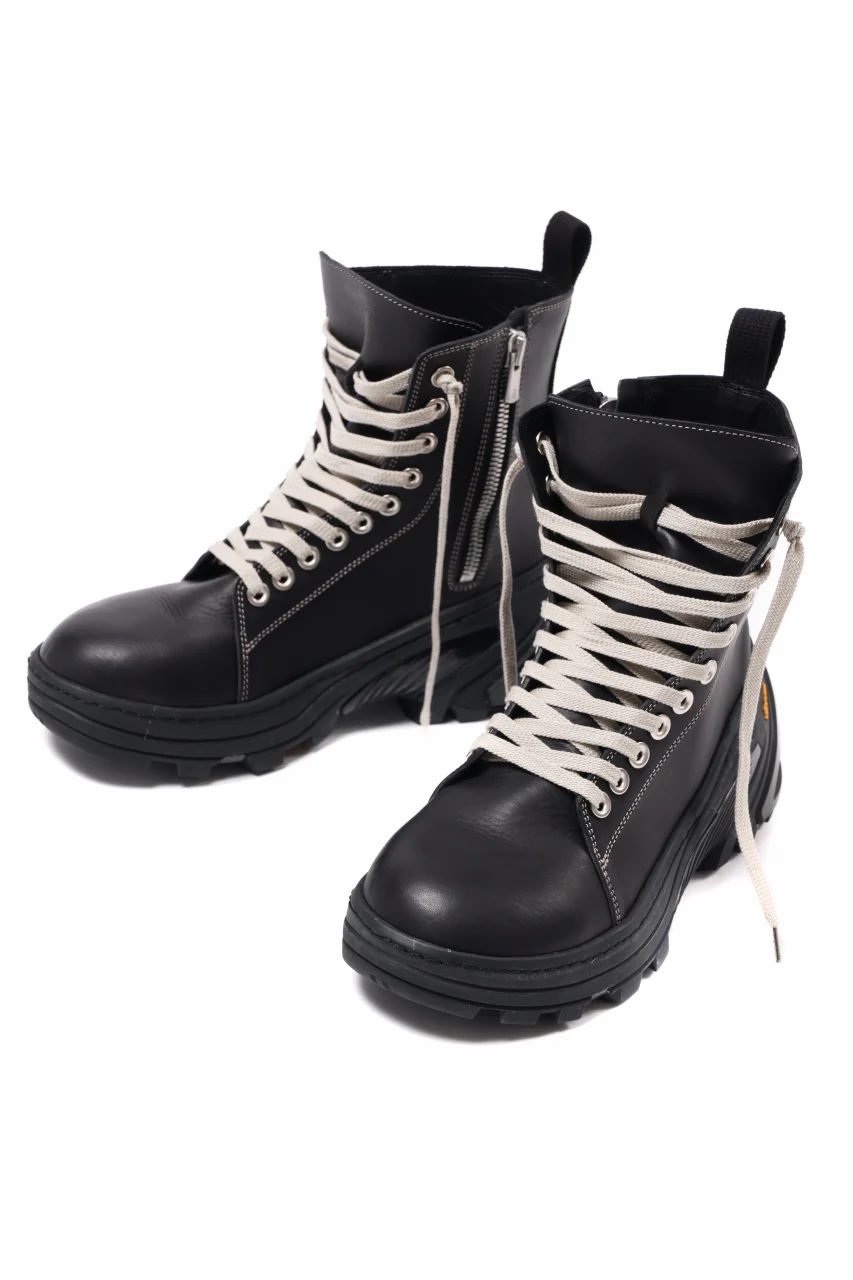 Portaille exclusive ALEXANDER BOOTS / ITALIAN VACHETTA SMOOTH (BLACK)