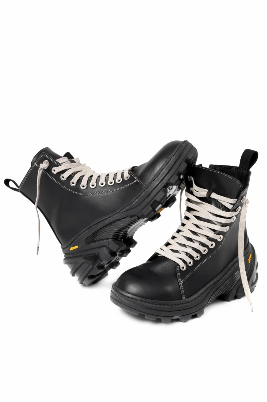 Portaille exclusive ALEXANDER BOOTS / ITALIAN VACHETTA SMOOTH (BLACK) - Image 15