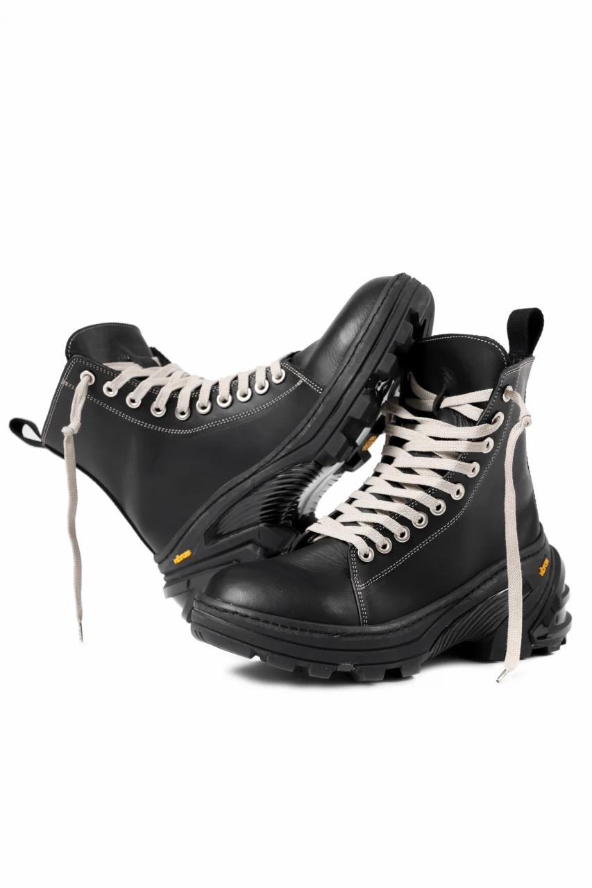 Portaille exclusive ALEXANDER BOOTS / ITALIAN VACHETTA SMOOTH (BLACK) - Image 16