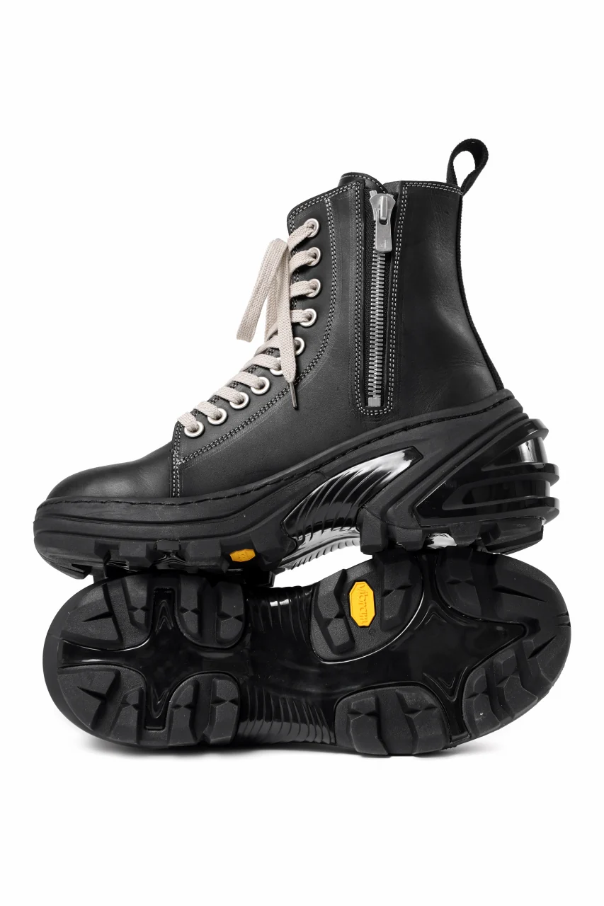 Portaille exclusive ALEXANDER BOOTS / ITALIAN VACHETTA SMOOTH (BLACK) - Image 21