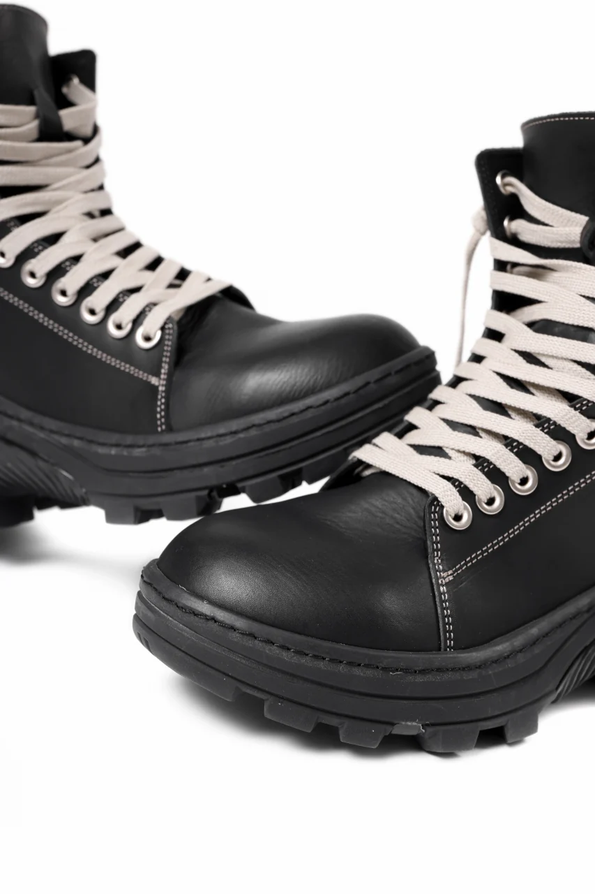 Portaille exclusive ALEXANDER BOOTS / ITALIAN VACHETTA SMOOTH (BLACK) - Image 29