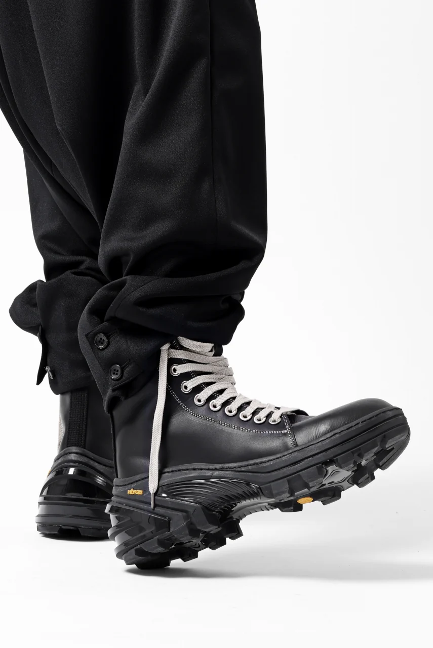 Portaille exclusive ALEXANDER BOOTS / ITALIAN VACHETTA SMOOTH (BLACK) - Image 44