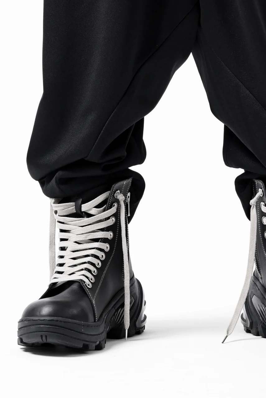 Portaille exclusive ALEXANDER BOOTS / ITALIAN VACHETTA SMOOTH (BLACK) - Image 46
