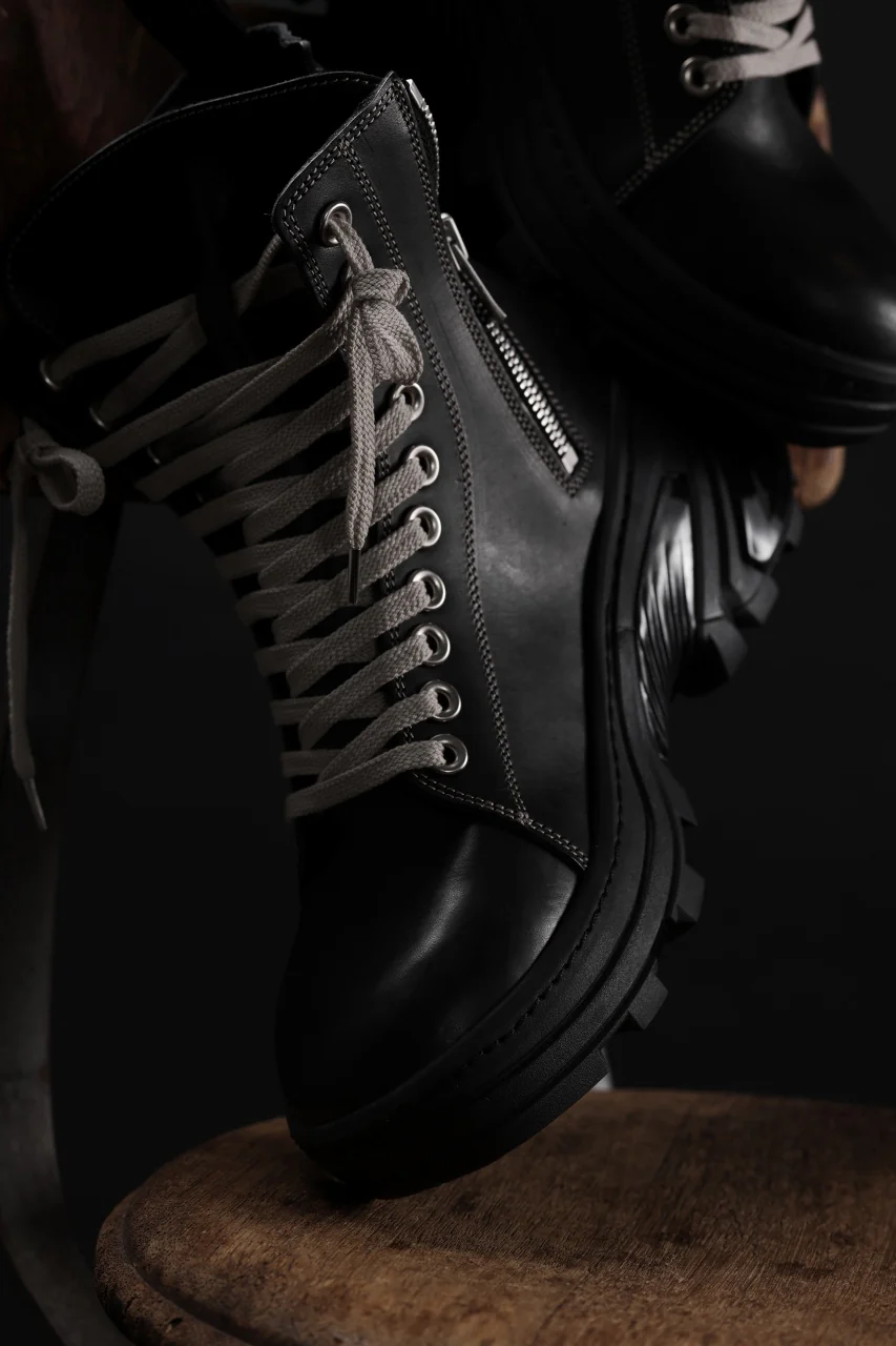 Portaille exclusive ALEXANDER BOOTS / ITALIAN VACHETTA SMOOTH (BLACK) - Image 55
