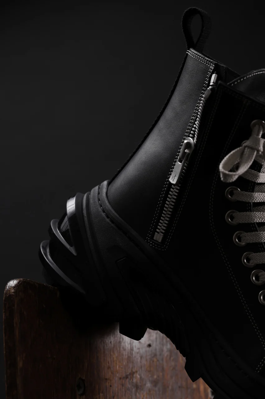 Portaille exclusive ALEXANDER BOOTS / ITALIAN VACHETTA SMOOTH (BLACK) - Image 60