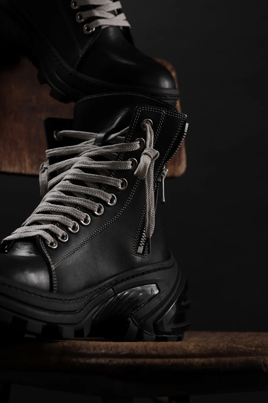 Portaille exclusive ALEXANDER BOOTS / ITALIAN VACHETTA SMOOTH (BLACK) - Image 61