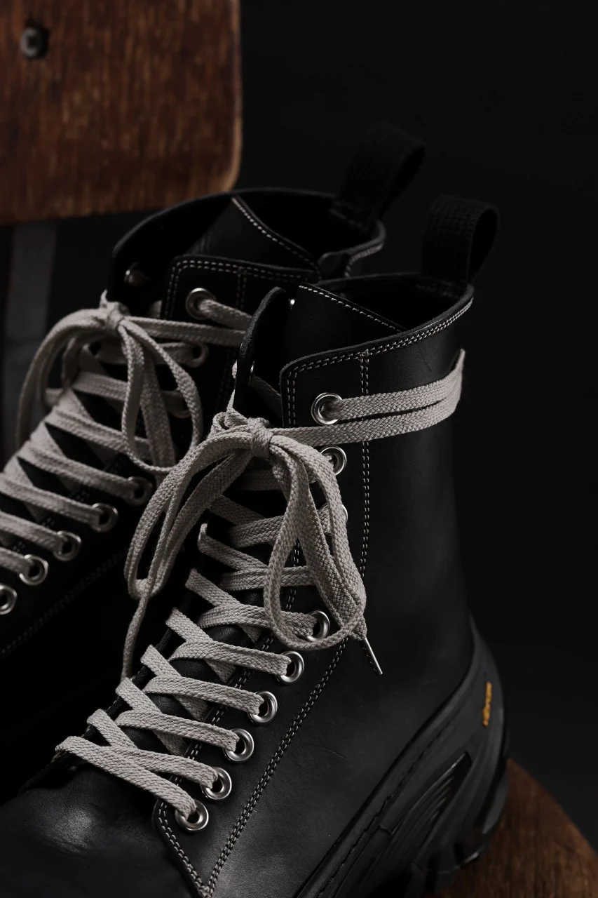 Portaille exclusive ALEXANDER BOOTS / ITALIAN VACHETTA SMOOTH (BLACK) - Image 62