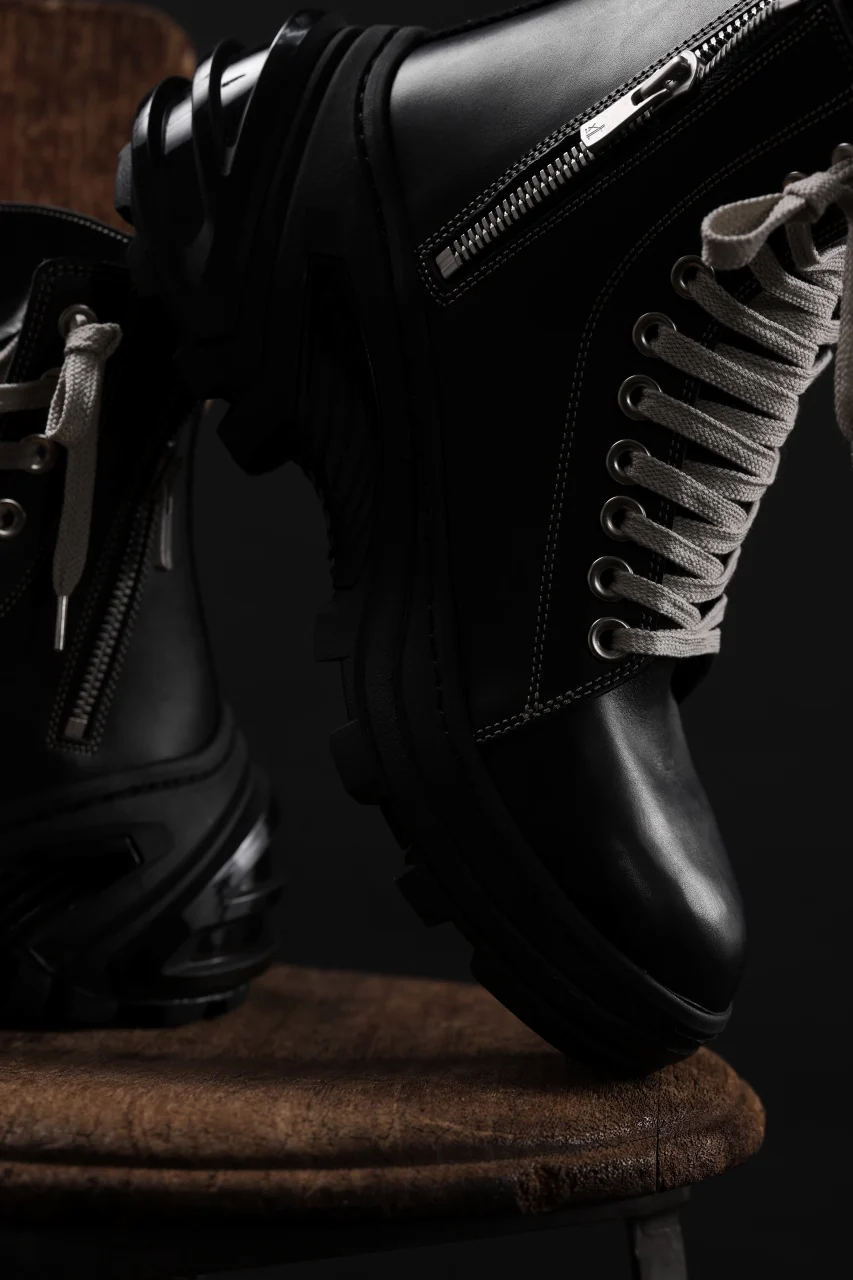 Portaille exclusive ALEXANDER BOOTS / ITALIAN VACHETTA SMOOTH (BLACK) - Image 64
