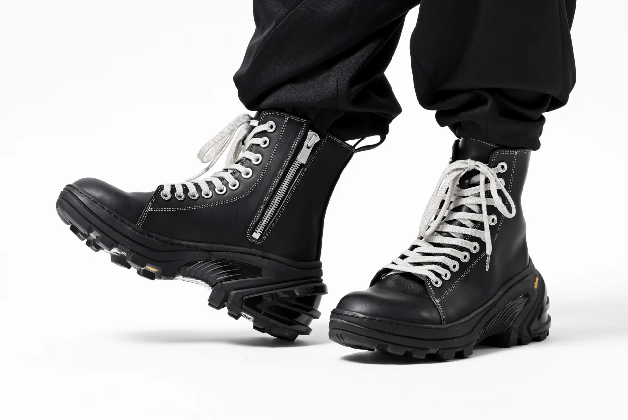Portaille exclusive ALEXANDER BOOTS / ITALIAN VACHETTA SMOOTH (BLACK) - Image 68