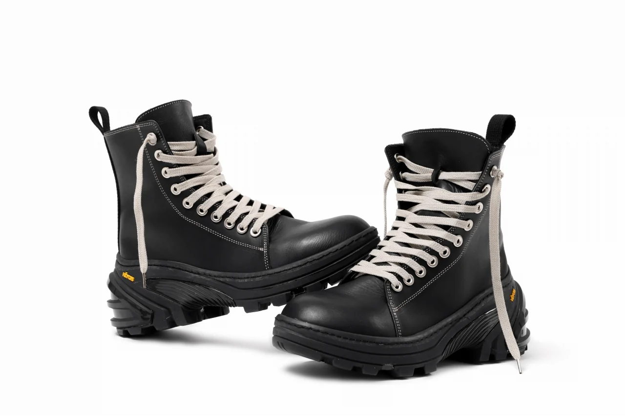 Portaille exclusive ALEXANDER BOOTS / ITALIAN VACHETTA SMOOTH (BLACK) - Image 71