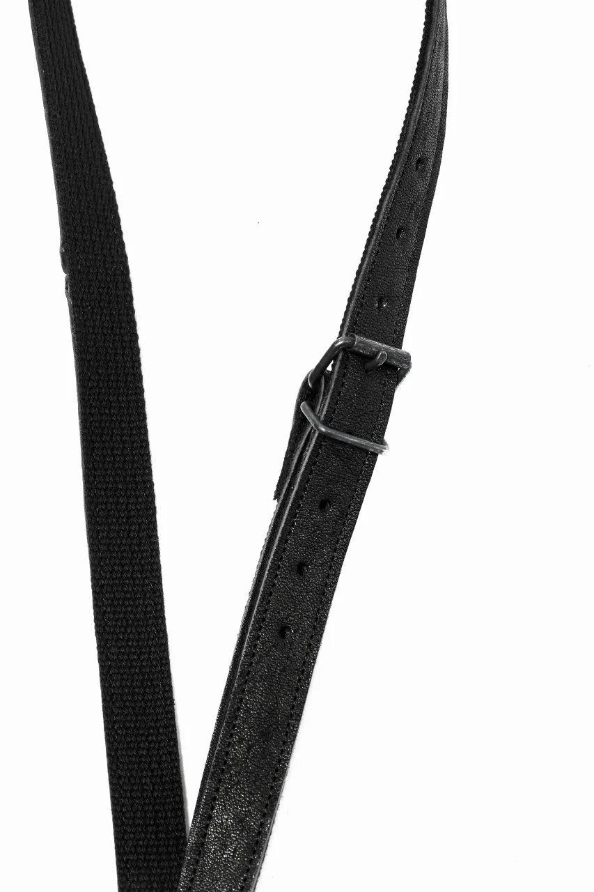 Portaille "Limited Made" NECK STRAP / HS HORSE (BLACK) - Image 3