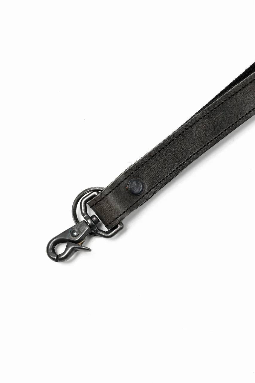 Portaille "Limited Made" NECK STRAP / OIL PRESSED STEER (GREY) - Image 8