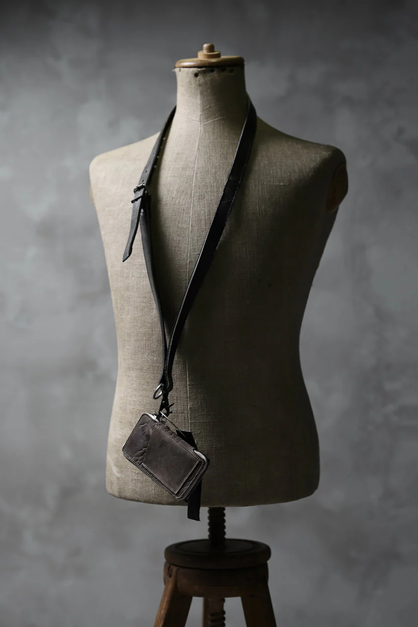 Portaille "Limited Made" ZIP KEY CASE / Culatta Reverse (BROWN) - Image 10