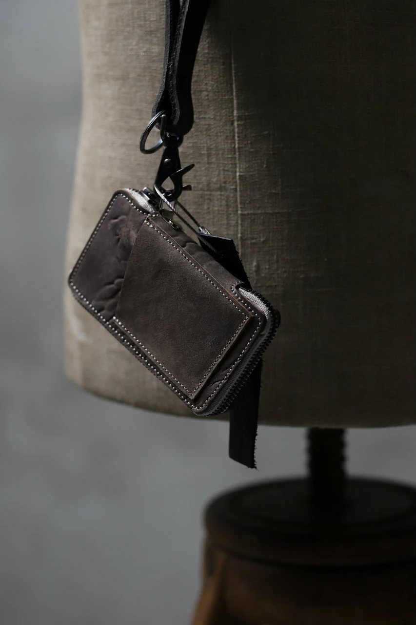 Portaille "Limited Made" ZIP KEY CASE / Culatta Reverse (BROWN) - Image 11