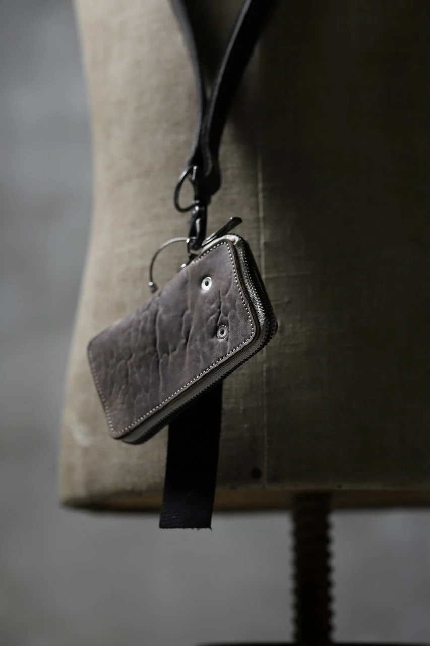 Portaille "Limited Made" ZIP KEY CASE / Culatta Reverse (BROWN) - Image 13