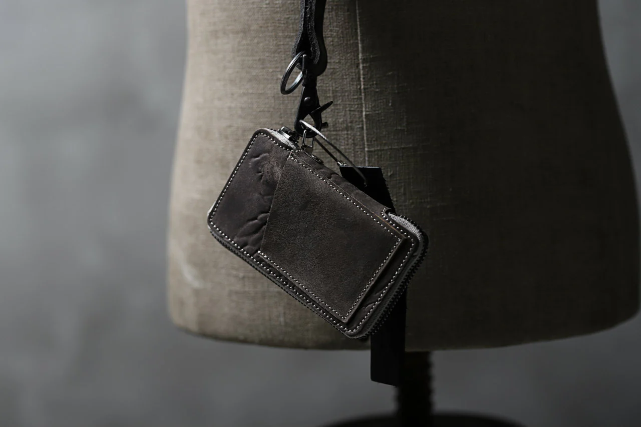 Portaille "Limited Made" ZIP KEY CASE / Culatta Reverse (BROWN) - Image 15