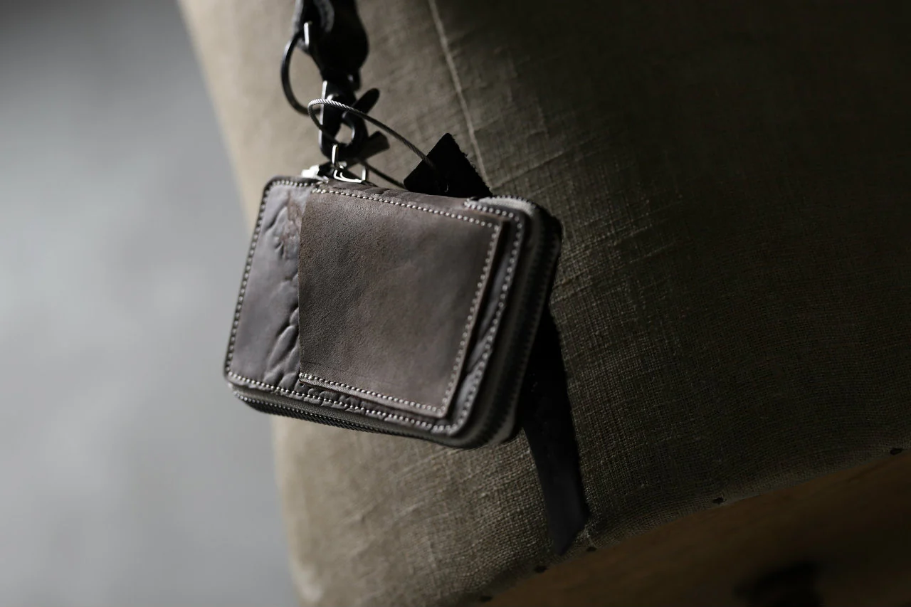 Portaille "Limited Made" ZIP KEY CASE / Culatta Reverse (BROWN) - Image 16