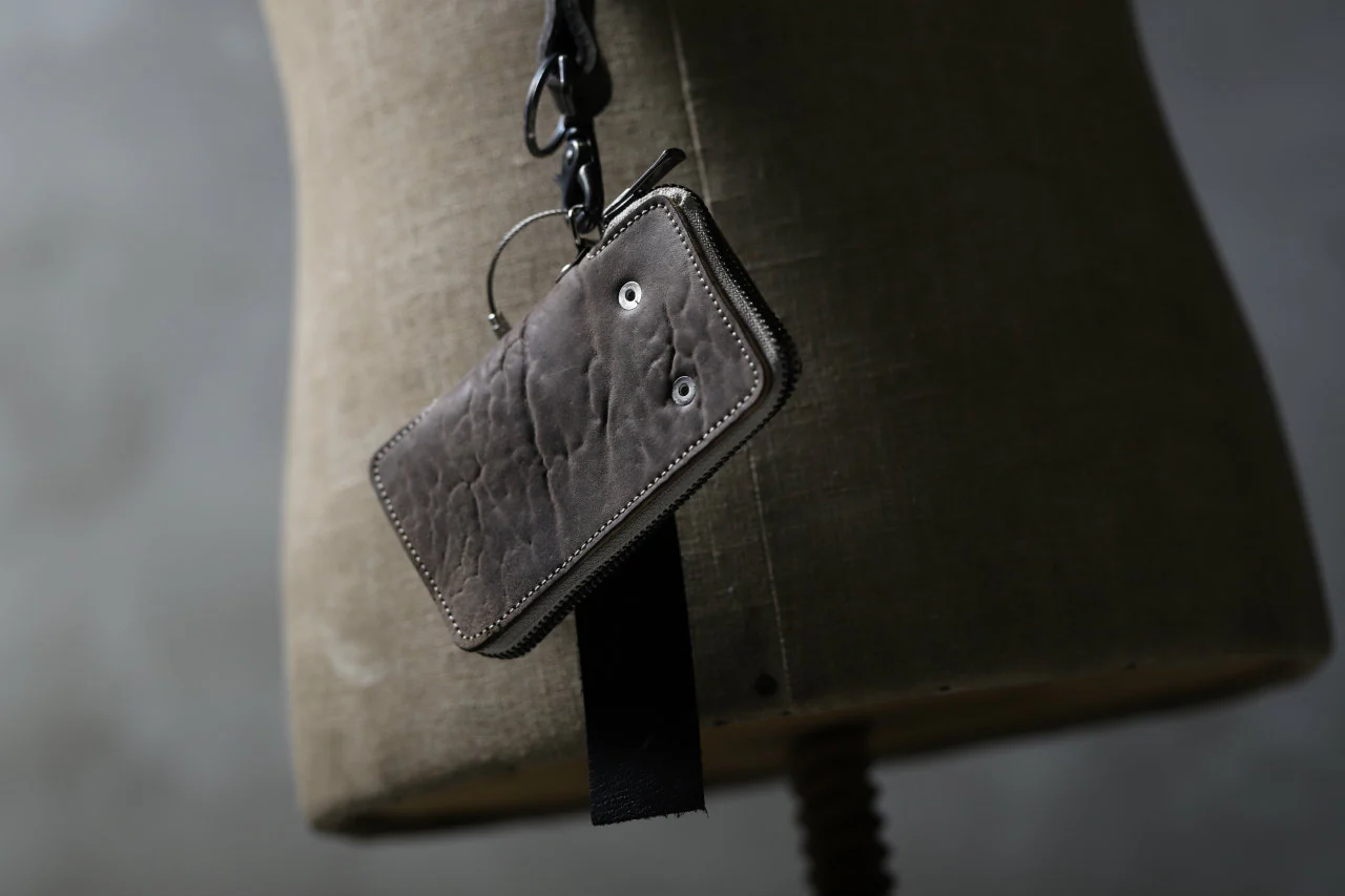 Portaille "Limited Made" ZIP KEY CASE / Culatta Reverse (BROWN) - Image 17