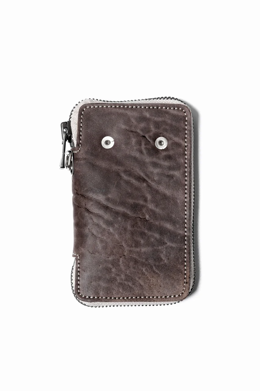 Portaille "Limited Made" ZIP KEY CASE / Culatta Reverse (BROWN) - Image 3