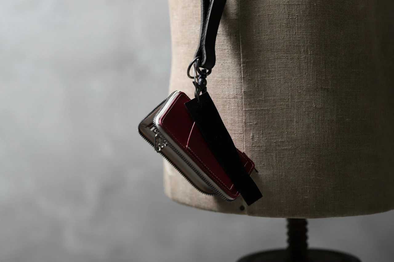 Portaille "Limited Made" ZIP KEY CASE / Elbamatt by TEMPESTI (RED) - Image 15