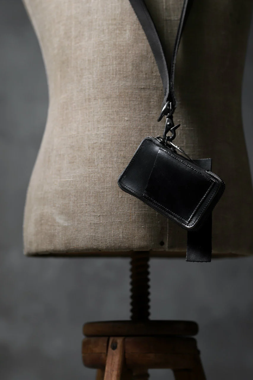 Portaille "Limited Made" ZIP KEY CASE / HORWEEN chromexcel (BLACK) - Image 10