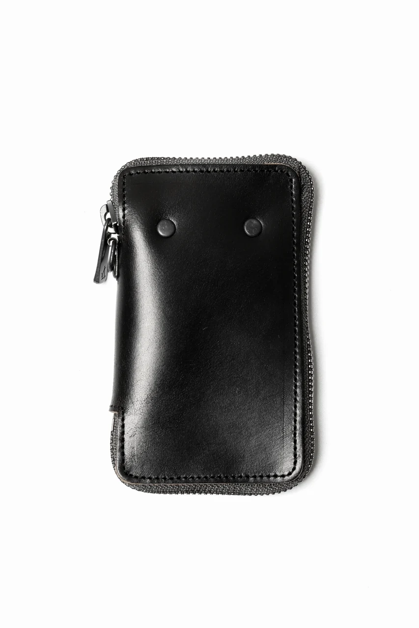 Portaille "Limited Made" ZIP KEY CASE / HORWEEN chromexcel (BLACK) - Image 3