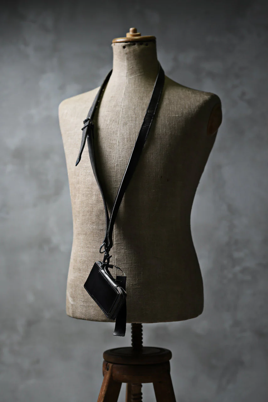 Portaille "Limited Made" ZIP KEY CASE / HORWEEN chromexcel (BLACK) - Image 8