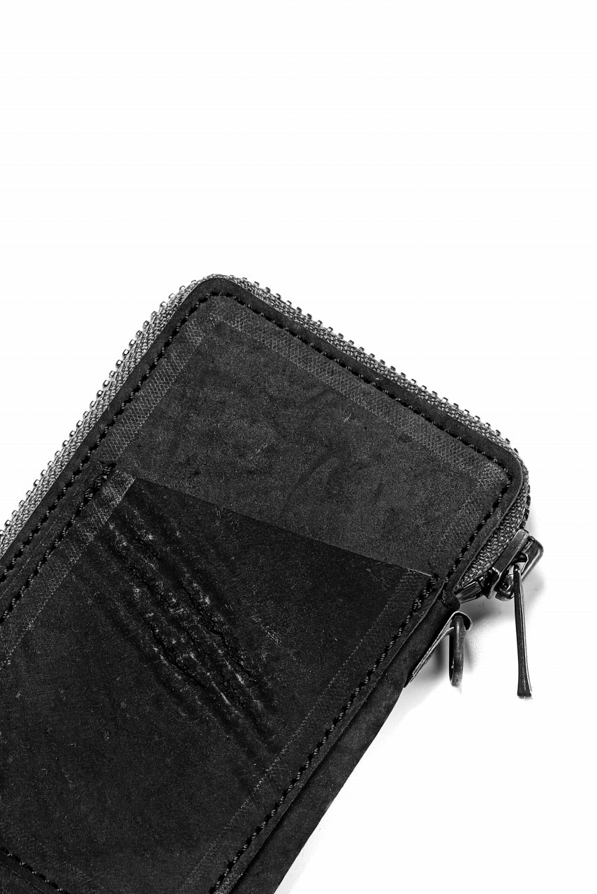 Portaille "Limited Made" ZIP KEY CASE / REVERSED CULATTA (BLACK-A) - Image 11