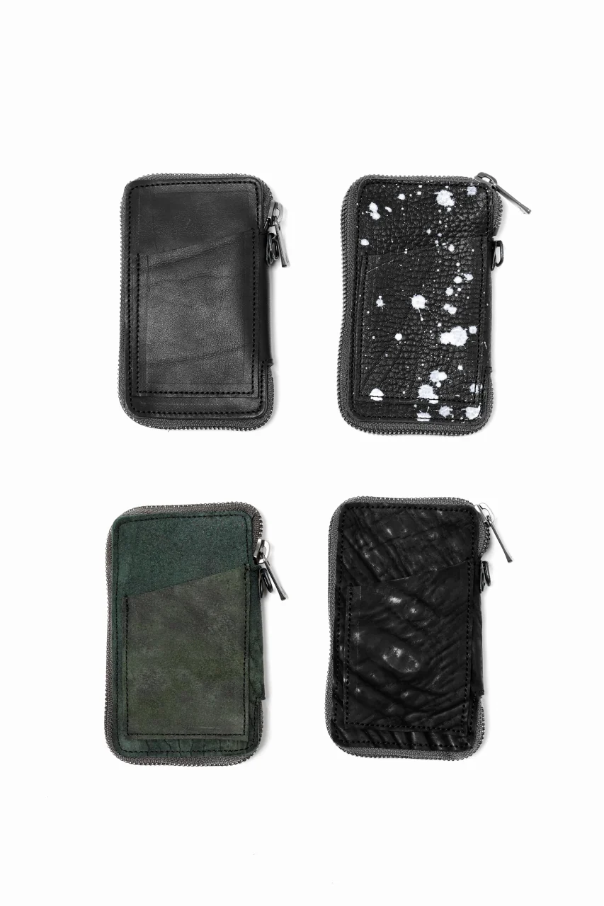 Portaille "Limited Made" ZIP KEY CASE / REVERSED CULATTA (DARK GREEN) - Image 11
