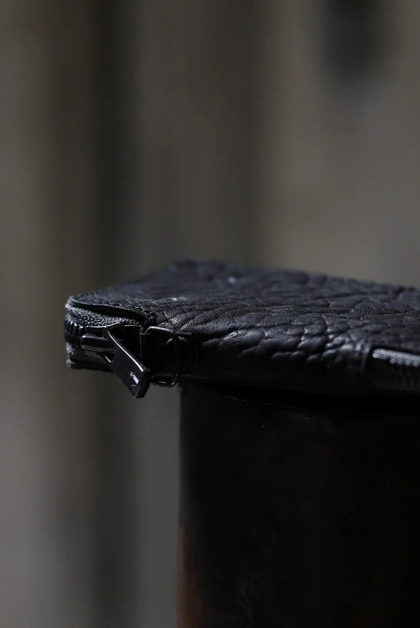 Portaille "Limited Made" ZIP KEY CASE / ROUGH BULL (BLACK) - Image 17