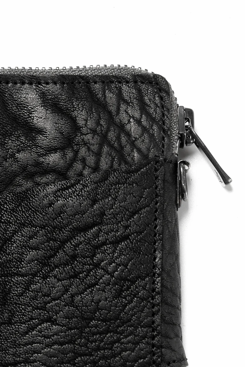 Portaille "Limited Made" ZIP KEY CASE / ROUGH BULL (BLACK) - Image 9