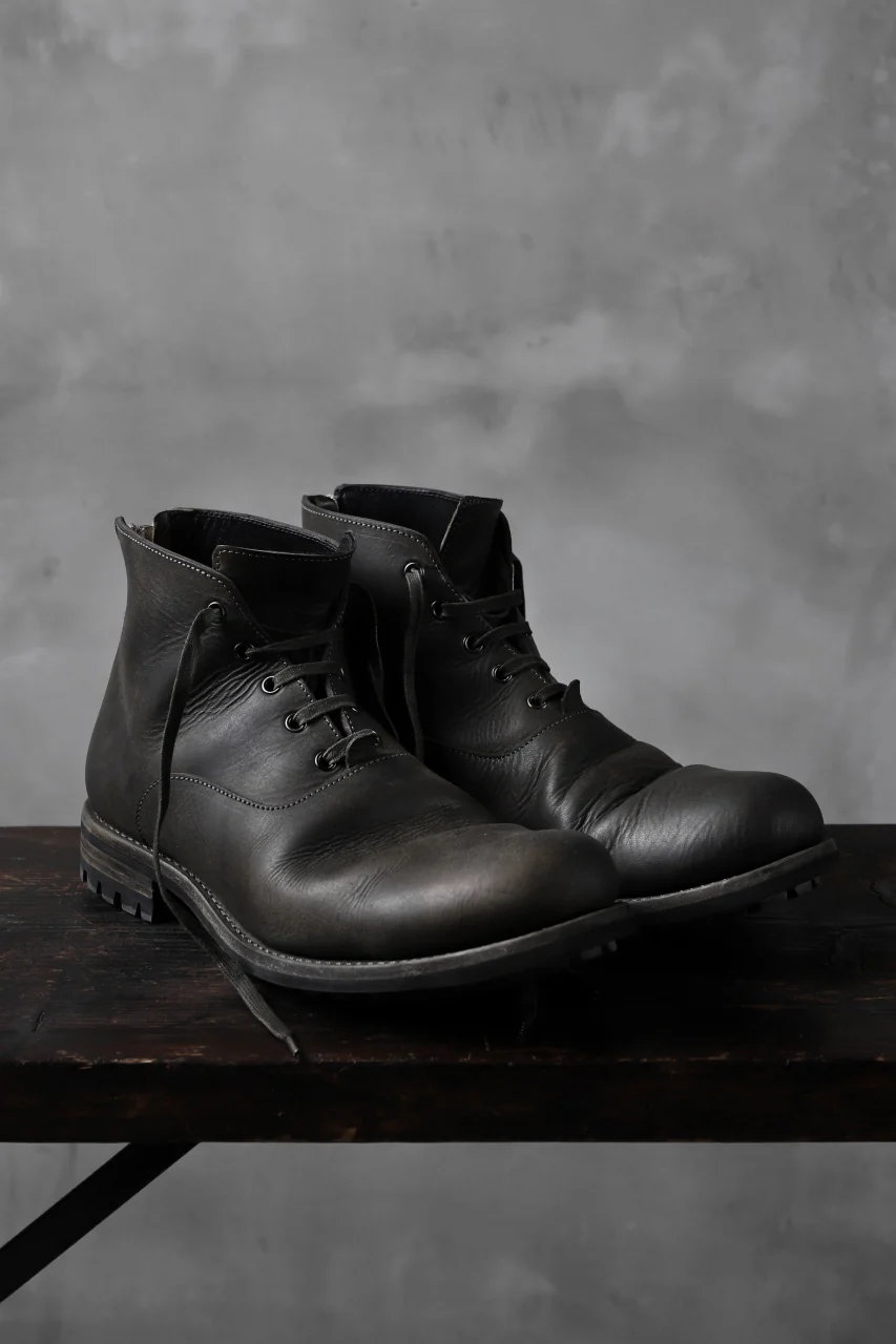 Portaille "one make" Albert Boots (PUEBLO by Badalassi Carlo / Hand Dyed BLACK-BROWN) - Image 3