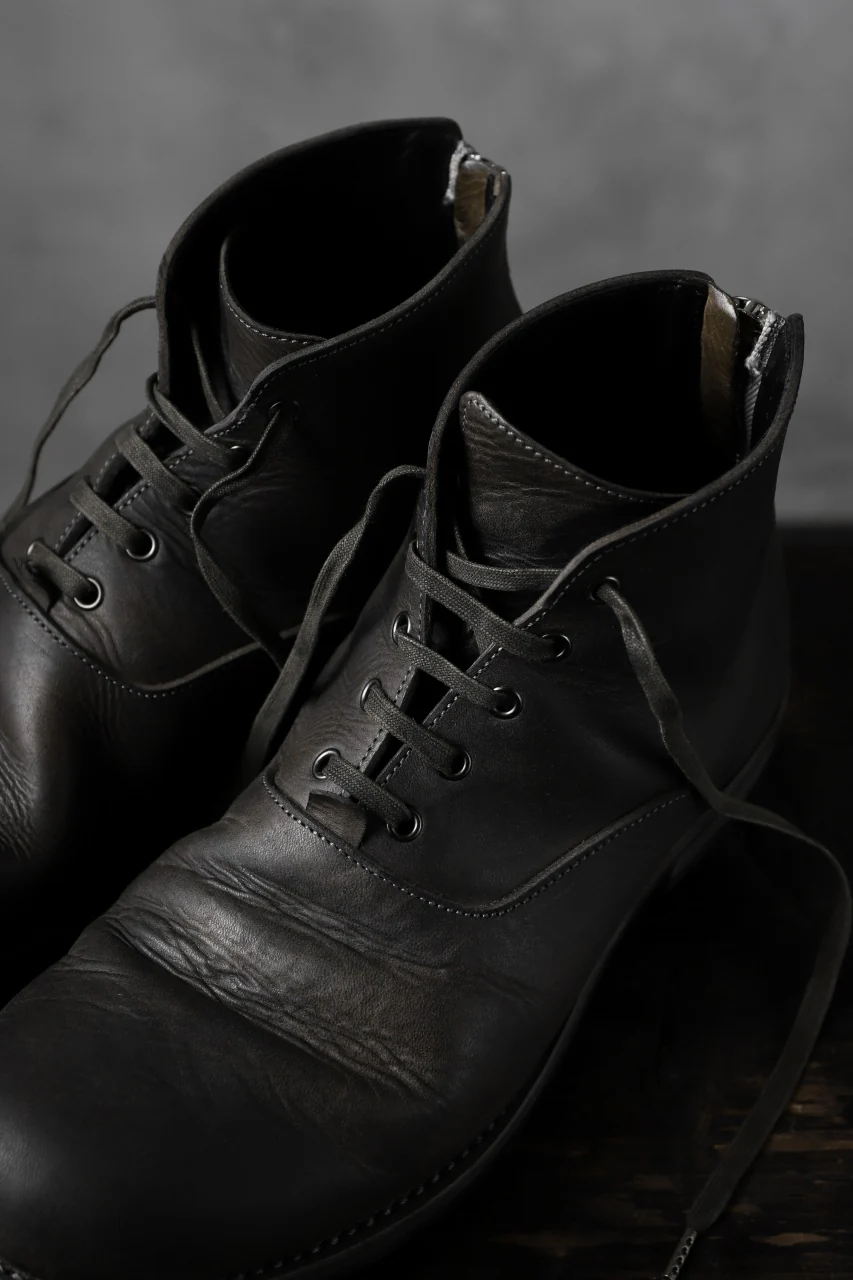 Portaille "one make" Albert Boots (PUEBLO by Badalassi Carlo / Hand Dyed BLACK-BROWN) - Image 4